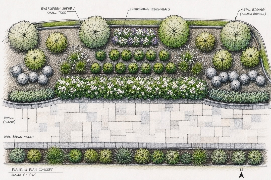 Landscaping design